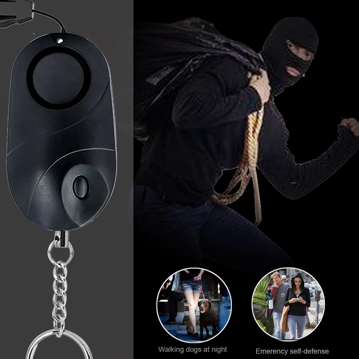 -IAlarm- Body Alarm Model Z + Free Emergency Escape Tool