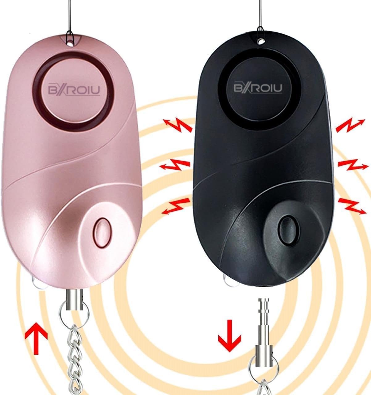 -IAlarm- Body Alarm Model Z + Free Emergency Escape Tool