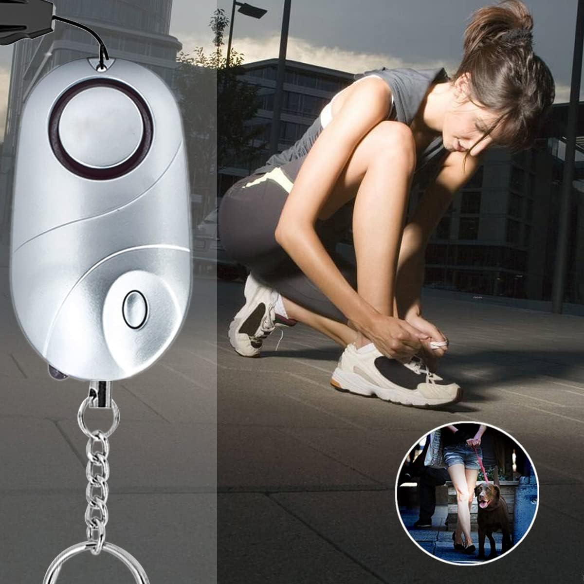 -IAlarm- Body Alarm Model Z + Free Emergency Escape Tool