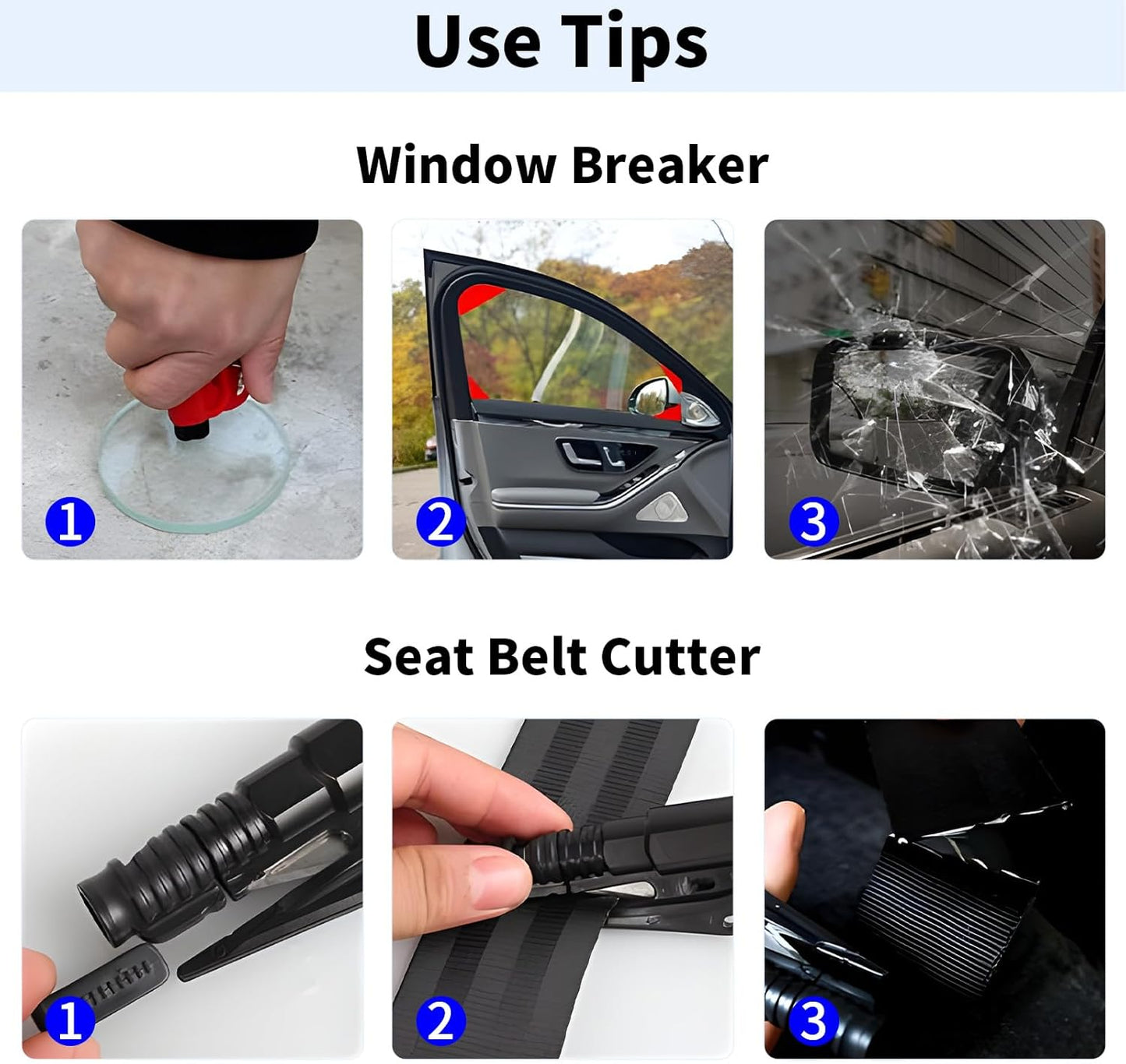 Emergency Car Escape Tool (Free With Every Order)