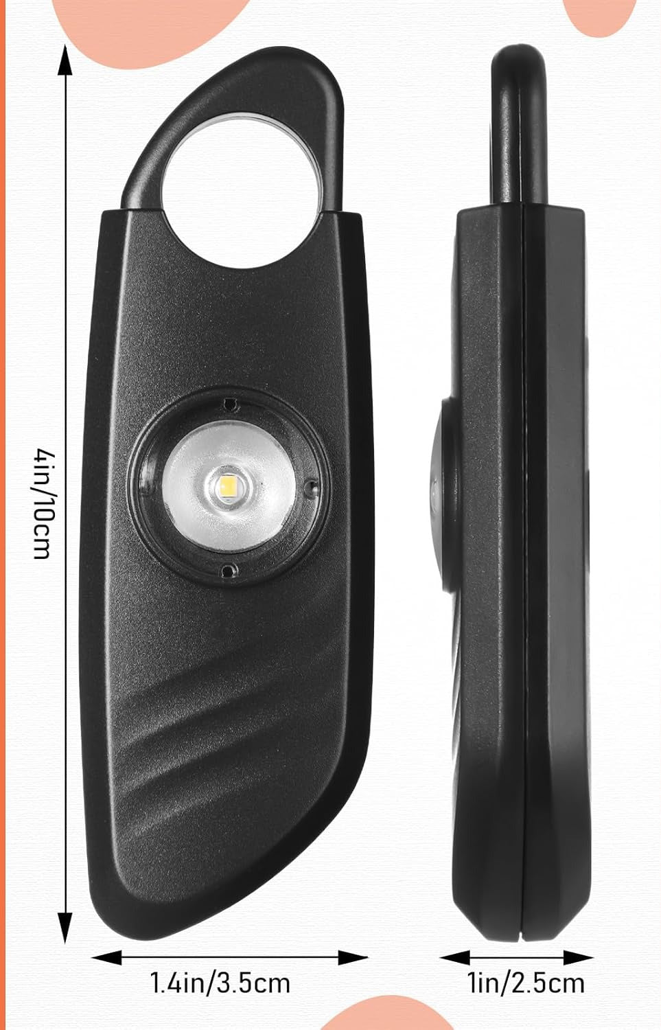 -IAlarm- Body Alarm Model Y + Free Emergency Escape Tool