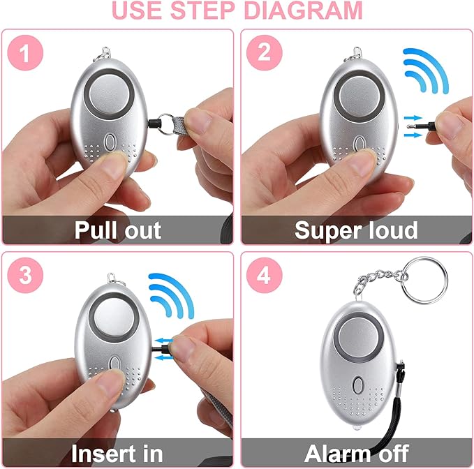 -I Alarm- Personal Alarm Model X+ Free Emergency Escape Tool