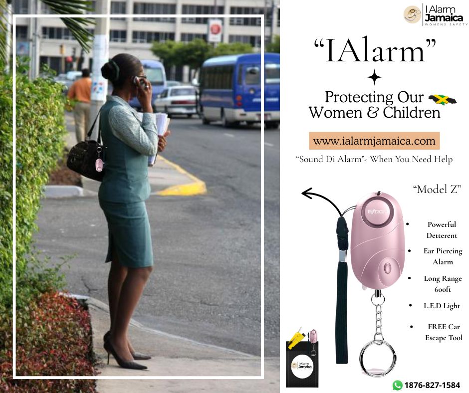 -IAlarm- Body Alarm Model Z + Free Emergency Escape Tool