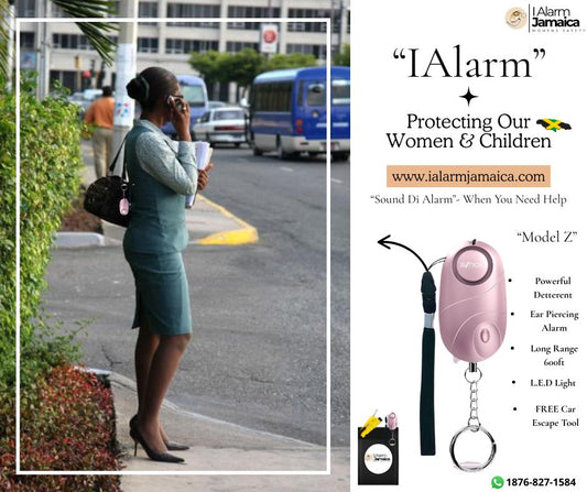 -IAlarm- Body Alarm Model Z + Free Emergency Escape Tool
