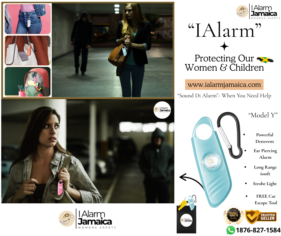 -IAlarm- Body Alarm Model Y + Free Emergency Escape Tool