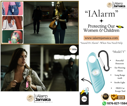 -IAlarm- Body Alarm Model Y + Free Emergency Escape Tool